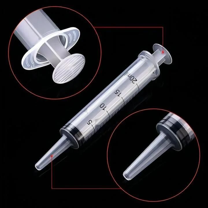 250ml 500ml Plastic Big Syringe with Long Tip