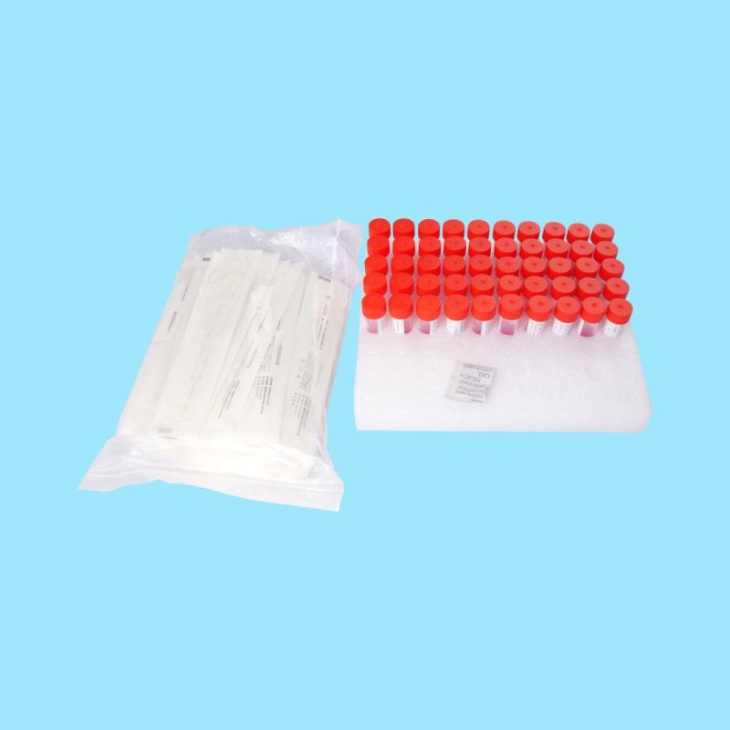 Disposable Medical Viral Virus Sample Tube with Collection Swabs