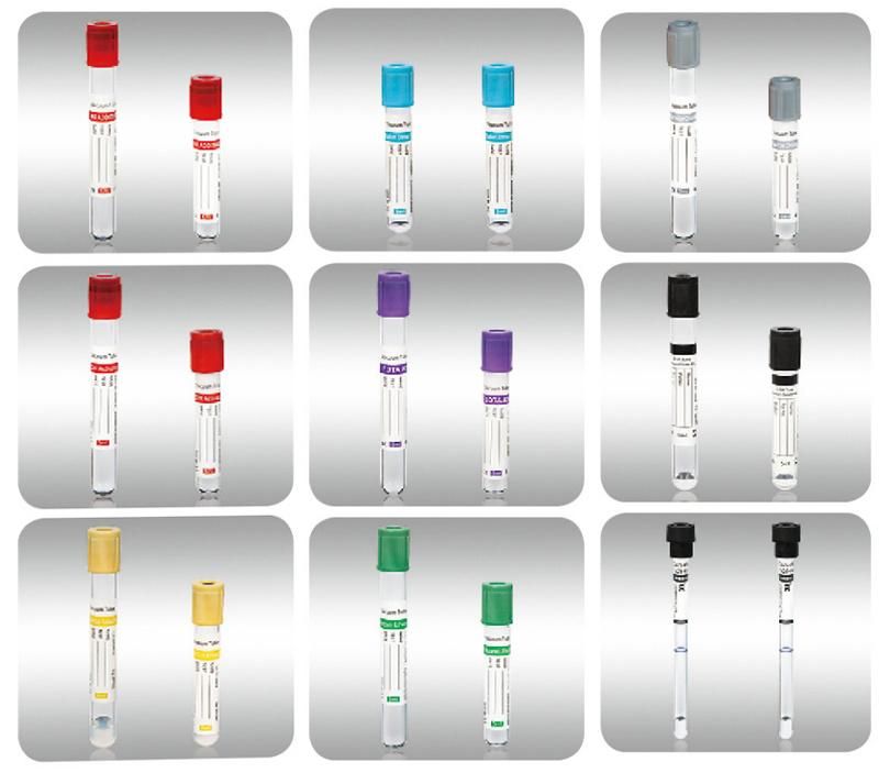 Factory Supply Disposable Vacuum Blood Collection Tube Glass or Pet 1-10ml