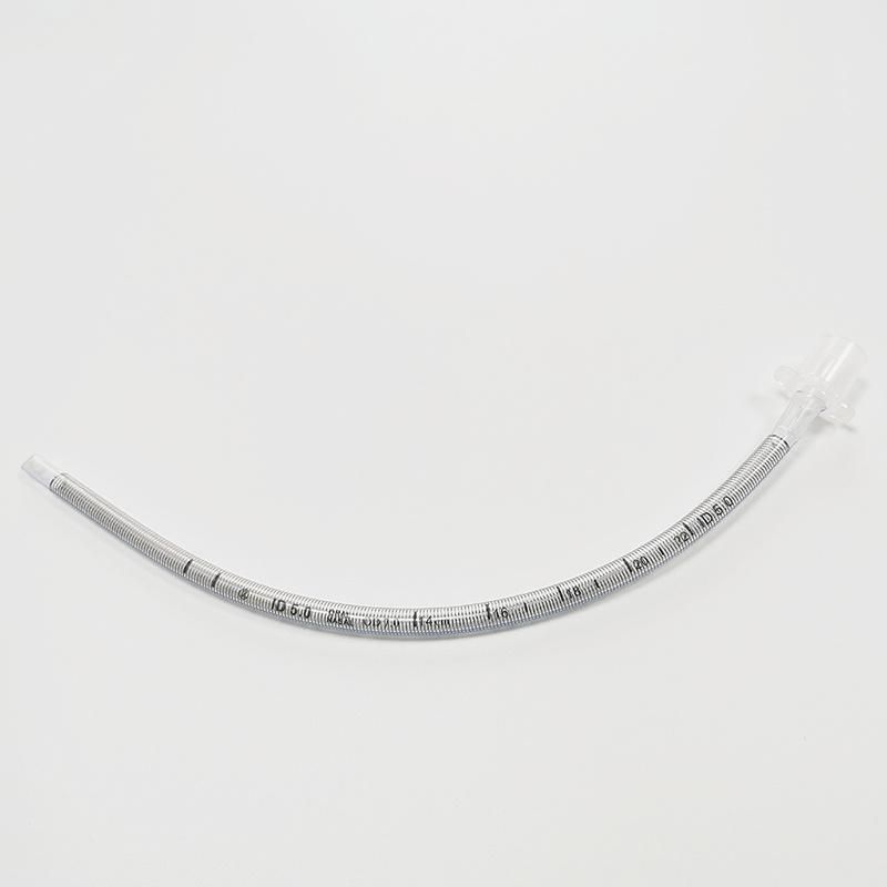 Medical PVC Reinforced Endotracheal Tube Without Cuff