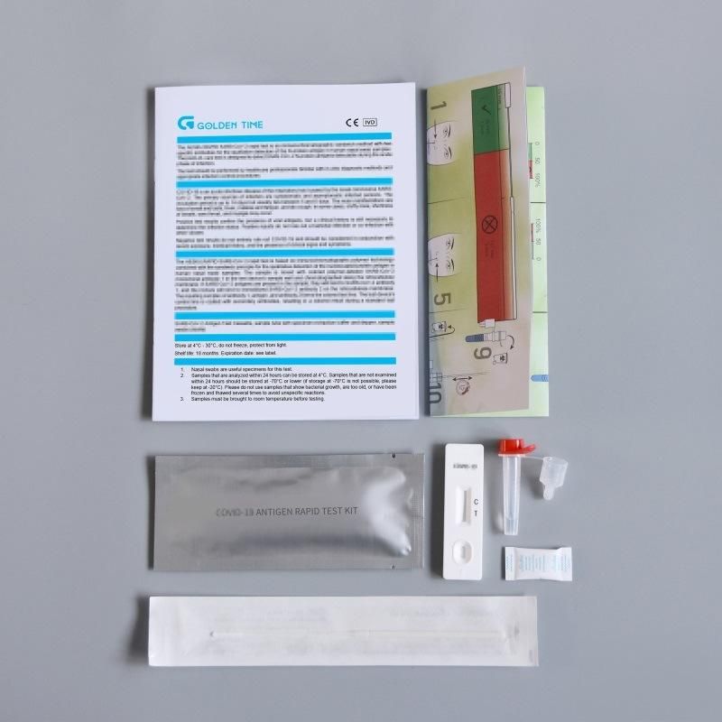 Saliva Test Kit Antigen Rapid Test Cassette Rapid Antigen and Antibody Test Kit