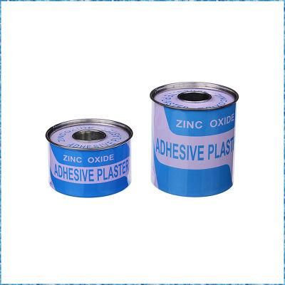 Zinc Oxide Adhesive Cotton Fabric Medical Tape in Injection Cover