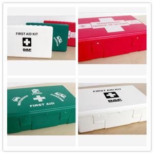 Approval Plastic Box First Aid Kit First Aid Box for Hiking, Backpacking, Camping, Travel