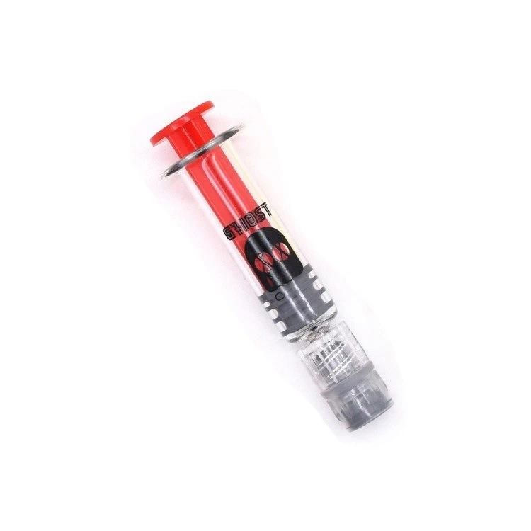 OEM Pharmaceutical Packaging Borosilicate Glass Empty Glass Syringe with Lure Lock /Lure Cap