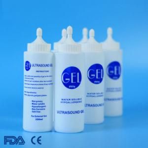 Hot Sale Medical 250ml ECG Gel and Ultrasound Gel Bottle 250ml Conductive Electrode Gel