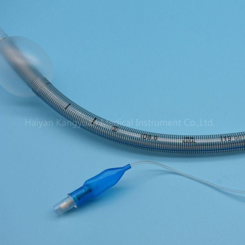 Reinforced Endotracheal Tube with Cuff Magill Curve