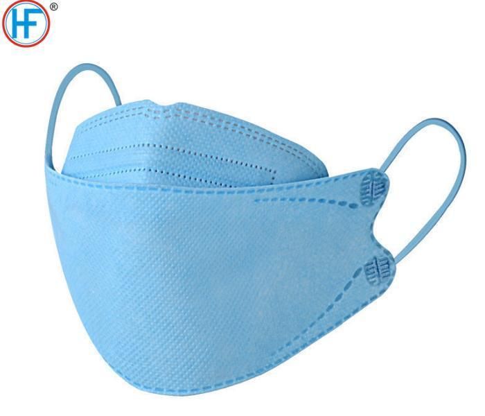 Mdr Certified 10PCS Kf94 Face Mask 4 Layers 3D Fish Type Masks