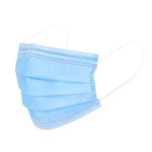 Melt Blown Fabric Bfe95% Dustproof Waterproof 3 Ply Disposable Medical Face Mask