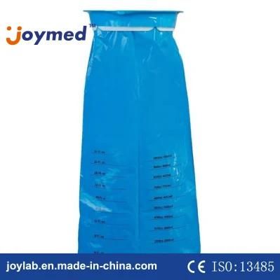Blue Biodegrade Plastic Disposable Vomit Airsickness Barf Emesis Bags