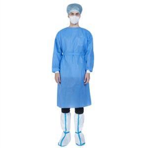 Seven Brand Disposable Lightweight and Flexible Surgical Non-Woven Isolation Gown Protective Clothing