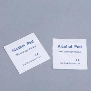 Alcohol Pads Medical Disposable 70% Isopropyl Nonwoven Alcohol Swabs Alcohol Pads