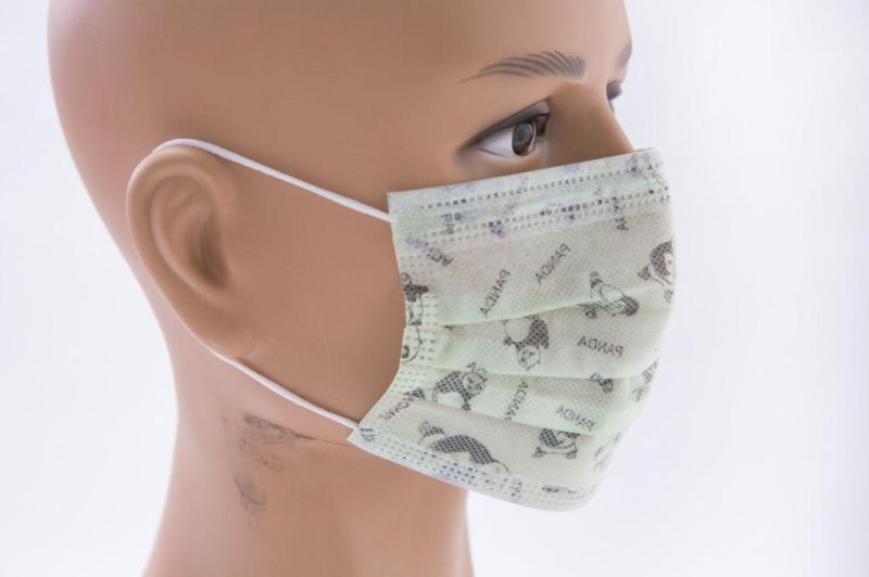 3 Layer Disposable Labor Protection Non Woven Fabric Face Mask in Stock