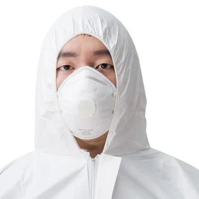 Disposable Fuild Resistant Protectively Suite Chemical Clothing Coverall for Indutrial Use