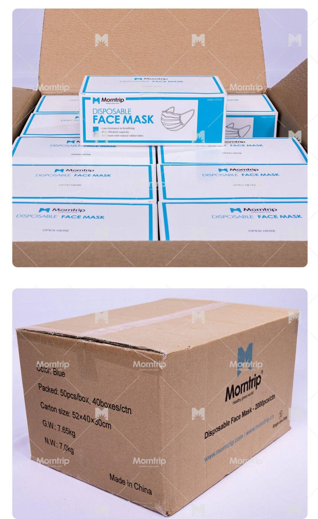 Factory Disposable Anti Dust Protection Medical Hypoallergenic Facial Mask