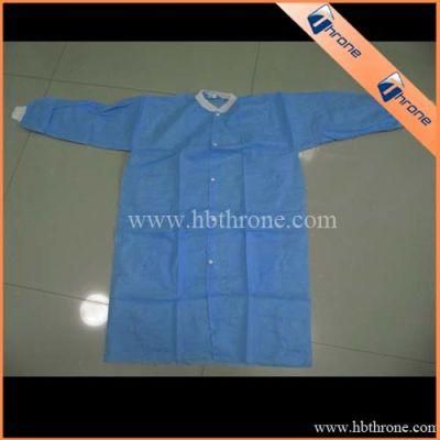 Disposable Nonwoven SMS Lab Coat