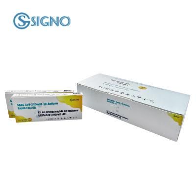 Single Package Individual Home Use Antigen Self Test for Germany Nasal Swab Rapid Test Cassette