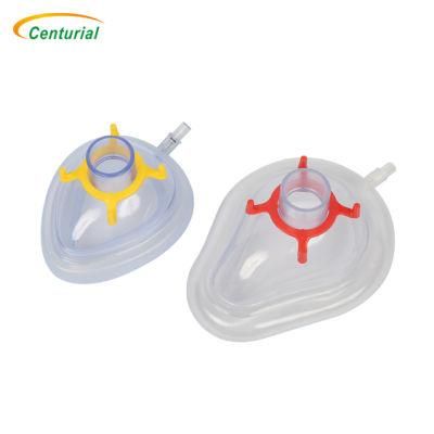 Easy Use PVC Anesthesia Mask for Doctors and Patients