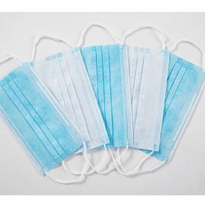 Disposable Surgical Mask for Adults with Three Layers of Meltblown Cloth