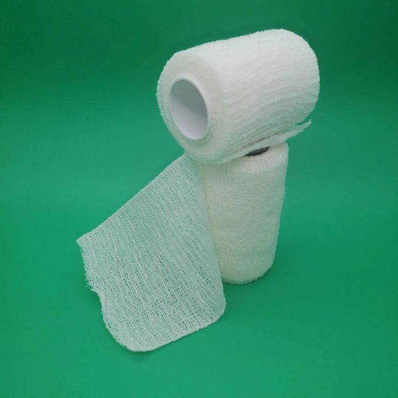 Medical Conforming Bandage Is a Self-Fixing Elastic Bandage