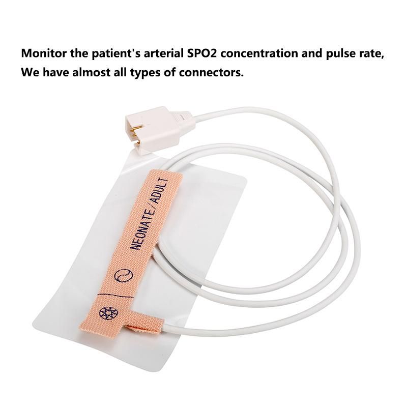 Disposable Adult/Neonate SpO2 Sensor Probe for Nellcor 7p