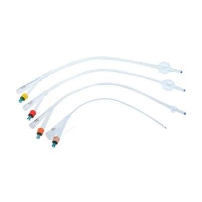 Medical Single Use 2-Way Pediatric Silicone Foley Catheter CE ISO