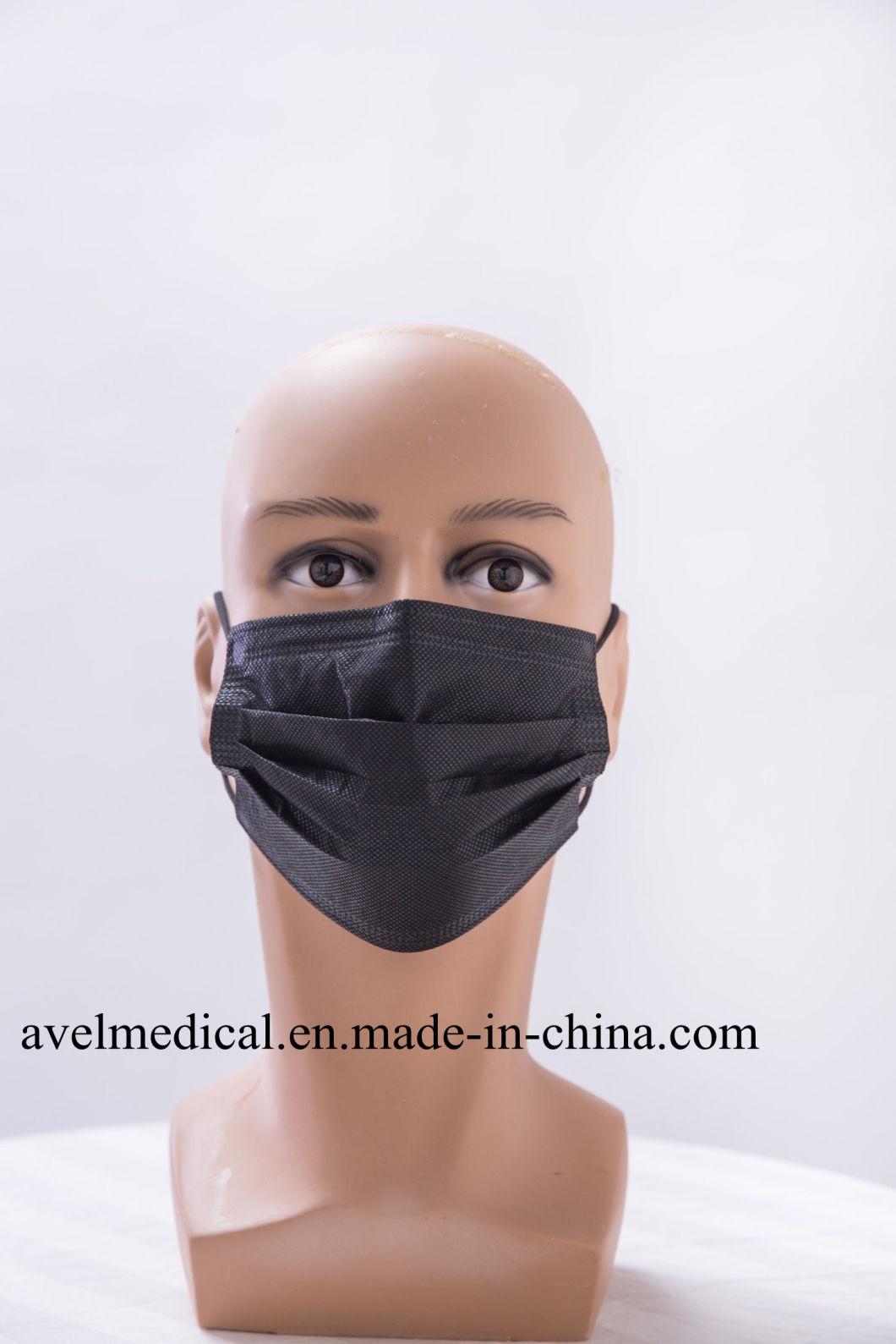 Wholesale Disposable 3 Ply Non Face Mask 3ply/Non Woven Safety Protective Mask Respirator Masks