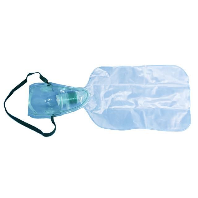 Single Use Disposable Oxygen Mask for Adult Use with Tubing