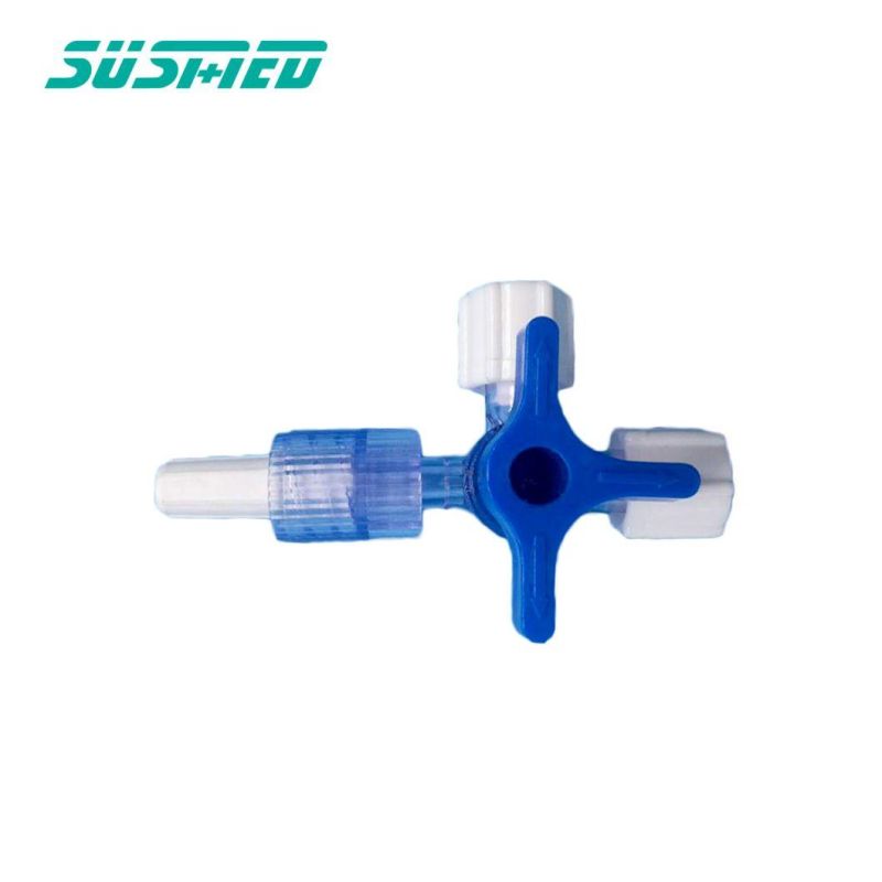 Medical 2/3 Way Stopcock with Female Male Luer Adapter Fitting