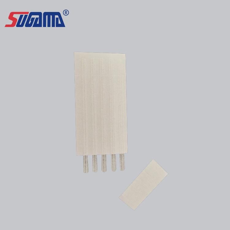 Self Adhesive Suture Wound Skin Closure Strip with Reinforced Funicle