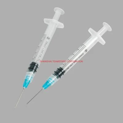 CE/FDA Approved Manual-Retractable Safety Syringe to Protect Nurse and Patients