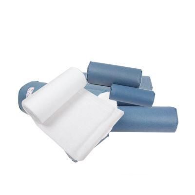 100% Cotton Medical Surgical Disposable Dressing Absorbent Gauze Bandage Roll Used in Hospital with CE ISO