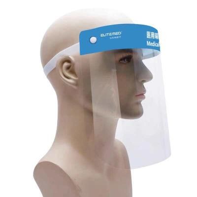 Anti-Fog Medical Full Face Shield Protection Face Mask with Sponge