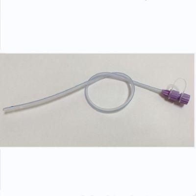 Medical Disposable Sterile PVC Ruhr Type 2 X-ray Detectable Thread Purple Feeding Tube