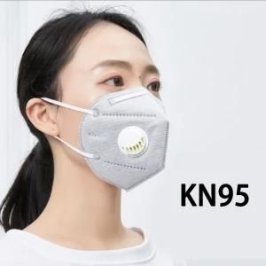 Cheap Disposable Safety Kn95 Air Pollution Respirator Dust Mask with Valve