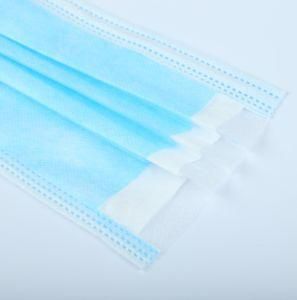 High Protection Medical Surgical Non-Woven Disposable Facemask Three Ply Factory Supply Safety Disposable Three Layers Non Woven Face Mask