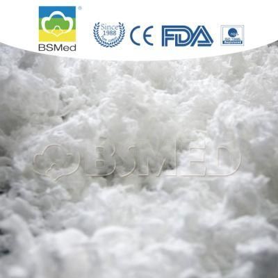 Medical Supply Products Bleached Raw Material Cotton