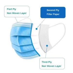 Wholesale Protective 3 Ply Medical Mask Type Iir Disposable Dental Face Mask