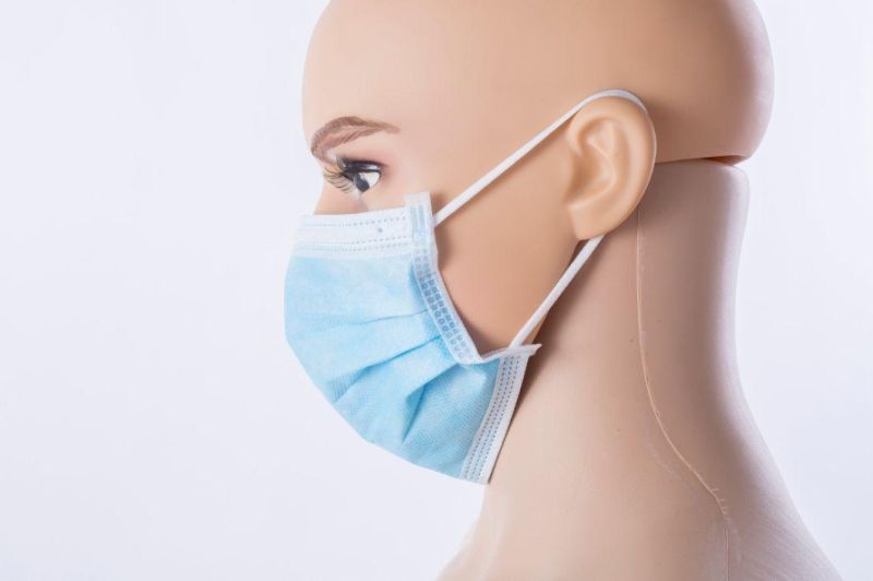 Factory Direct Sales 3ply Face Mask Disposable Mascarillas Negras