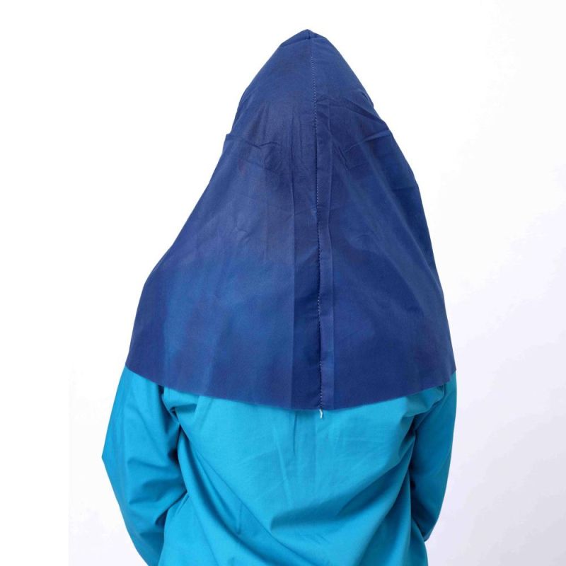 Disposable Surgeon Hood Head Cover with Elastic and Face Mask