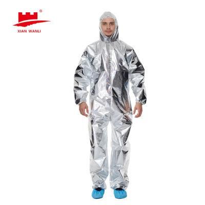 High Color Fastness Bright Orange Nfpa 2112 Cn88/12 Flame Resistant Coverall