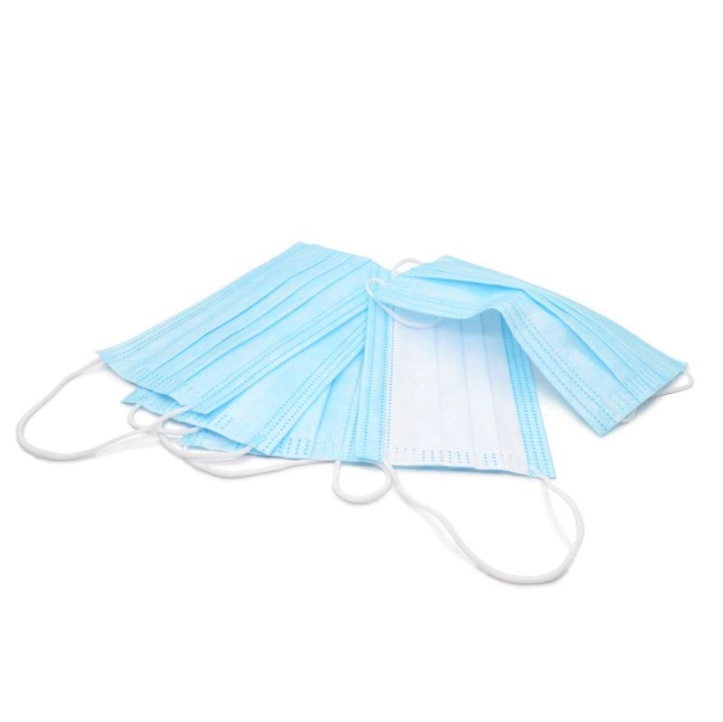 3ply Non-Woven Disposable Face Mask with Ear Loop