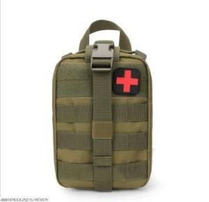 Outdoor Supplies Nylon Tactical Accessory First Aid Kit Medical Storage Pocket Red Cross Chapter Medical Kit