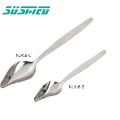 Stainless Steel Metal Reusable Bird Animal Feeding Syringe Feeding Spoon