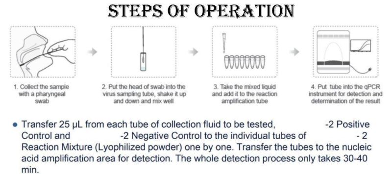 Probe Lyophilized Powder Monkeypox Virus PCR Detection Rapid Test Kits