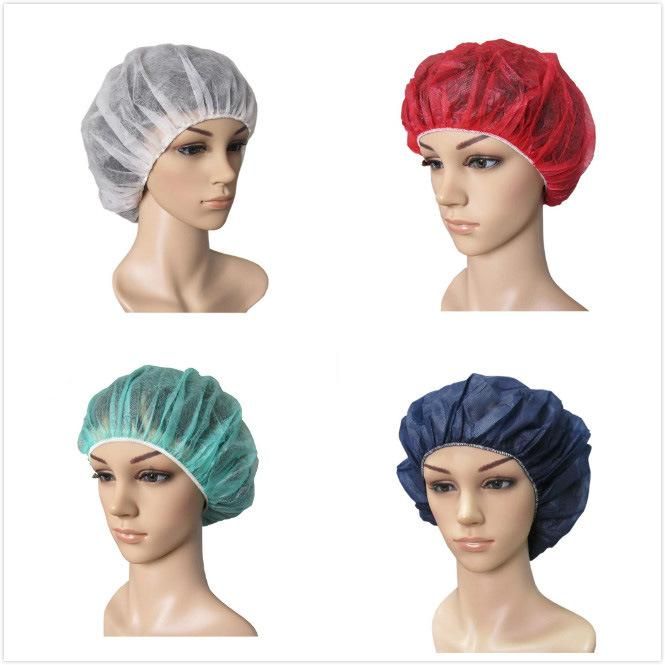 Hot Selling Bouffant Cap Round Disposable Surgical Cap for Health Care Professional