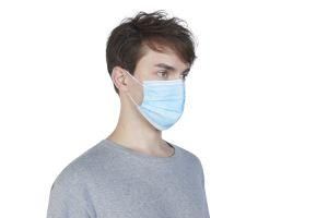 Seven Brand Safety Non-Woven Anti Dust Protective 3 Ply Disposable CE Medical Face Mask