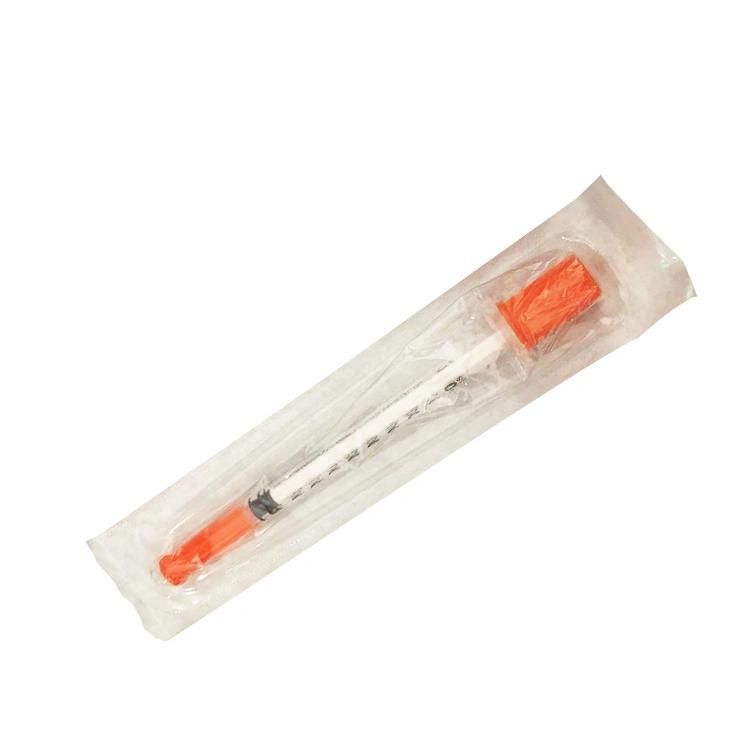 Medical Plastic Insulin Syringe for Diabetes
