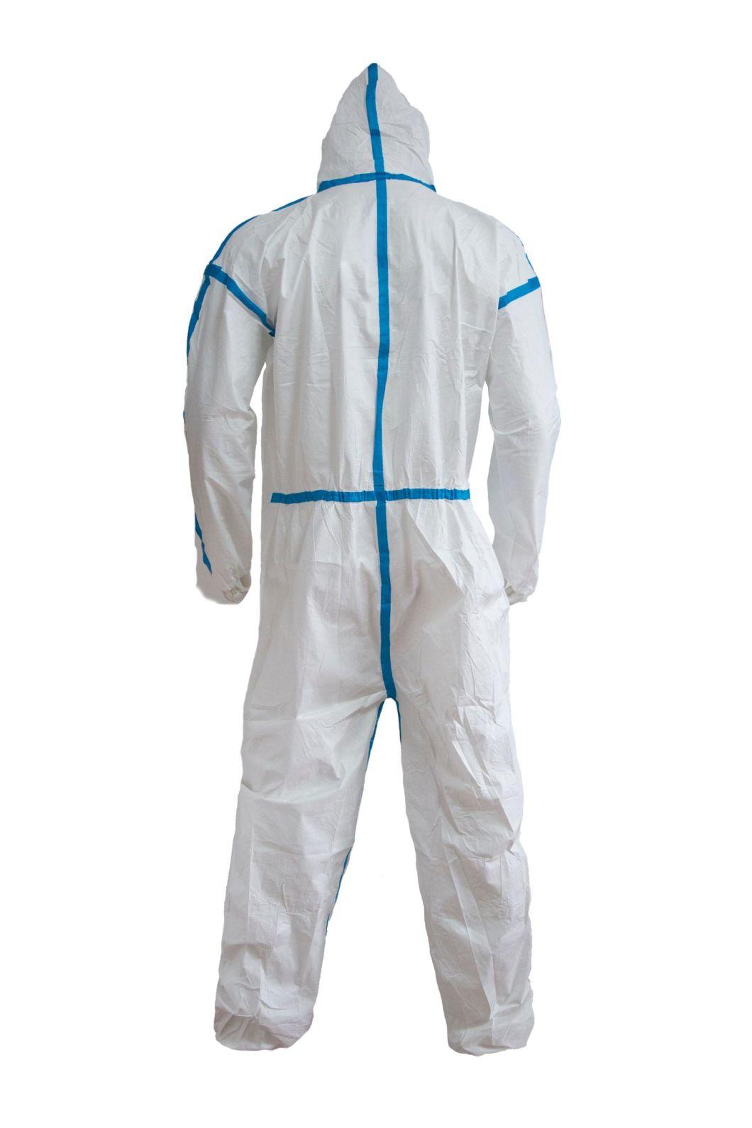 Factory Supplied Hospital Gown Protective Coverall Disposable Suits for Virus Protection