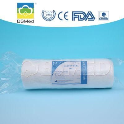 100% Cotton Medical Cotton Wool Roll with Ce FDA ISO13485 Certificates