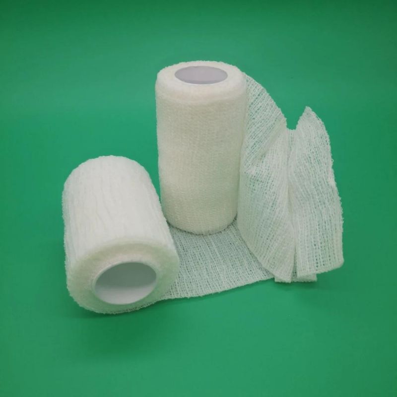 Light PBT Adhesive Bandage Distortion or Contusion Traumae for Dressing on Joints, Fingers and Extremities.